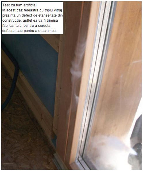 masurare 
etanseitate casa pasiva